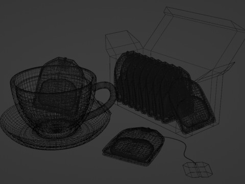 Tea 001 3D Model