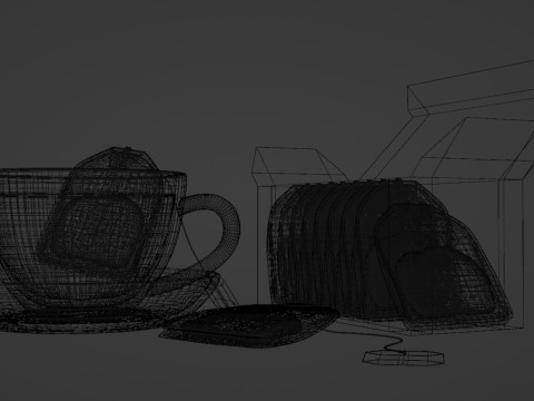 Tea 001 3D Model