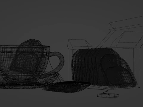 Tea 001 3D Model
