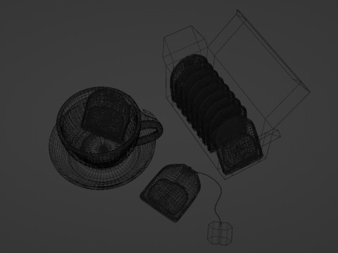 Tea 001 3D Model
