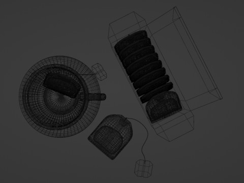 Tea 001 3D Model