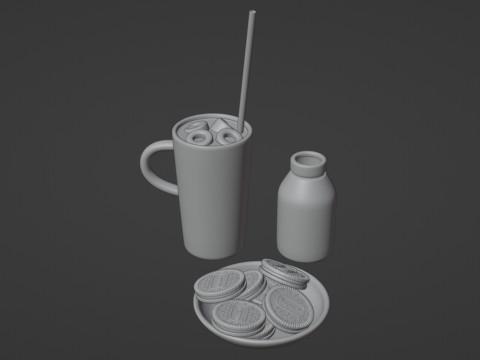 Iced Coffee 001 3Dモデル