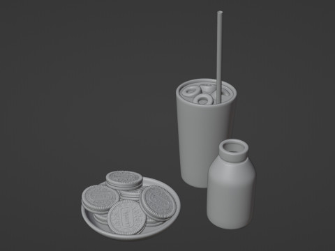 Iced Coffee 001 3Dモデル