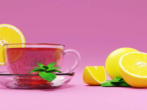 Lemon Tea 001 3D मॉडल