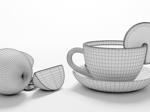 Lemon Tea 001 3D मॉडल