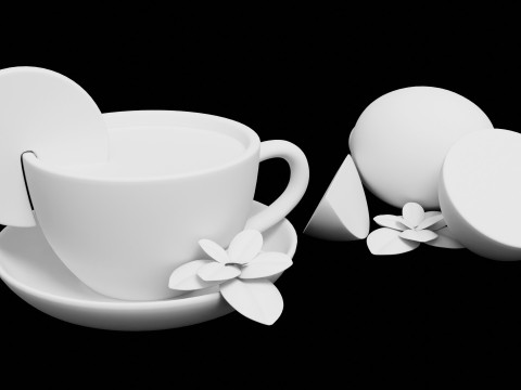 Lemon Tea 001 3D मॉडल