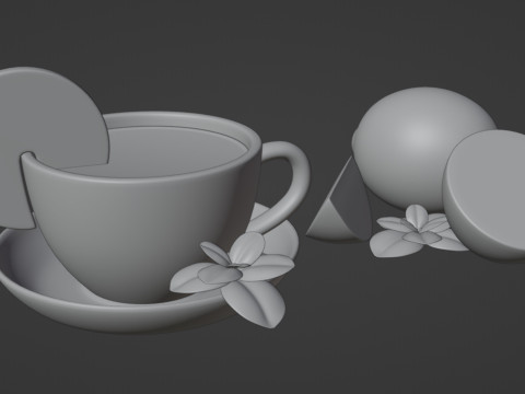 Lemon Tea 001 3D मॉडल