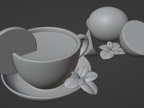 Lemon Tea 001 3D मॉडल