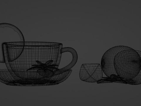 Lemon Tea 001 3D मॉडल