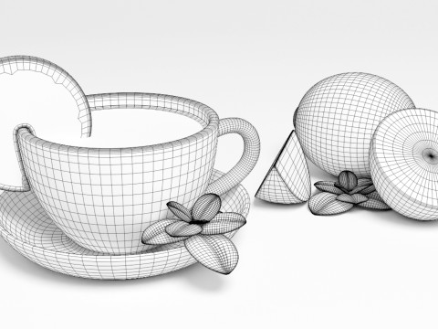 Lemon Tea 001 3D मॉडल