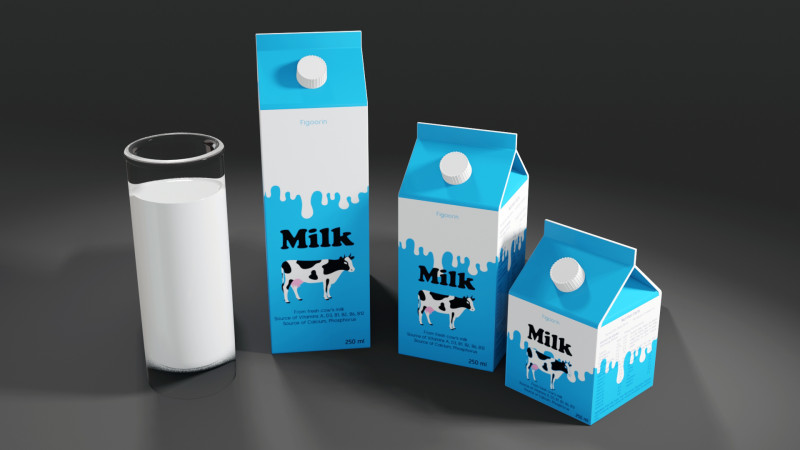 Milk 001 3D मॉडल .c4d .max .obj .3ds .fbx .stl .blend 