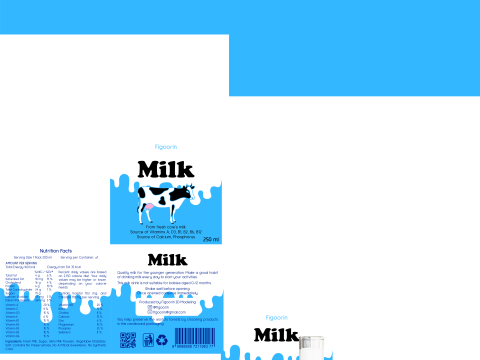 Milk 001 3D मॉडल