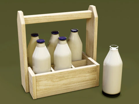 Leite 002 Modelo 3D