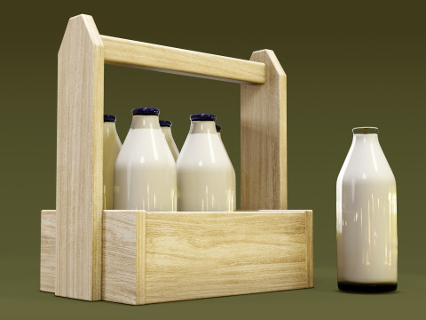 Milk 002 Modello 3D