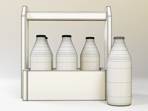 Milk 002 Modello 3D
