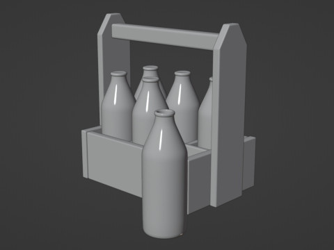Milk 002 Modello 3D