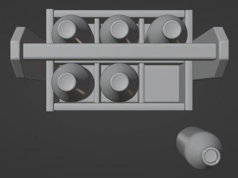 Молоко 002 3D Модель