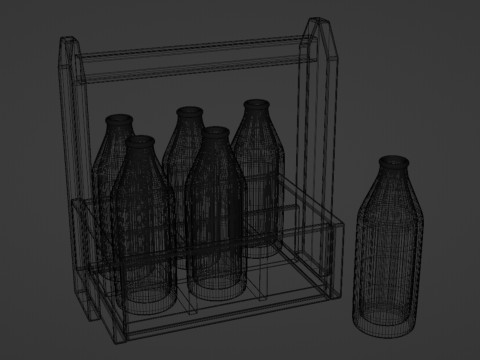 Milk 002 Modello 3D