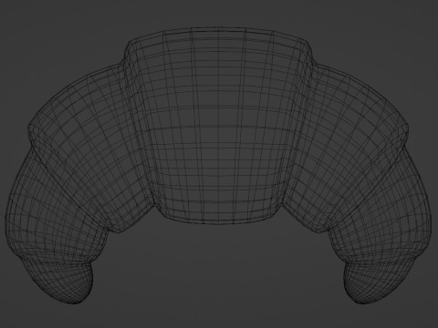 Emoji Croissant 001 Modelo 3D