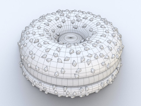 Emoji Bagel 001 3Dモデル