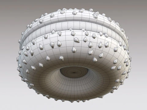 Emoji Bagel 001 3D Model