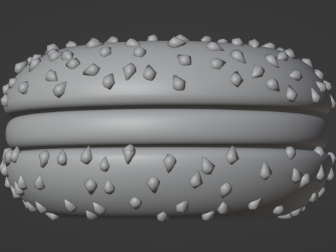Emoji Bagel 001 3Dモデル