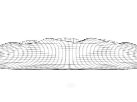 Emoji Baguette 001 3D Model