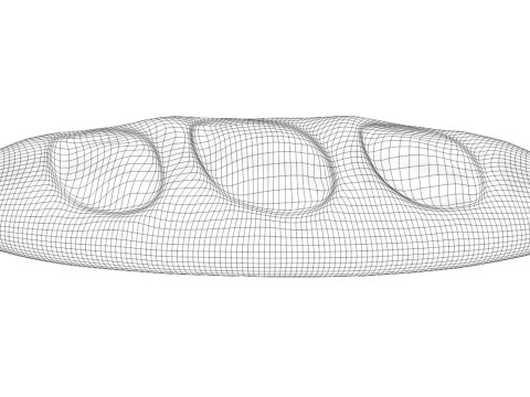Emoji Baguette 001 3D Model