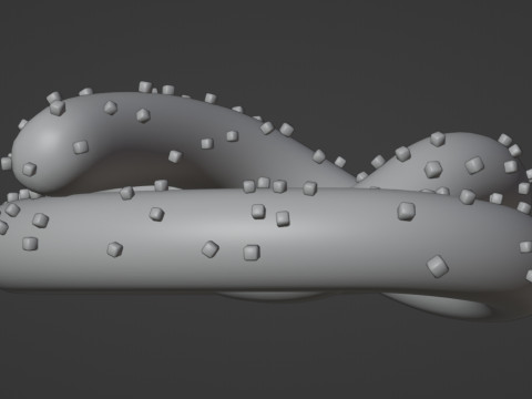 Emoji Pretzel 001 3D Model