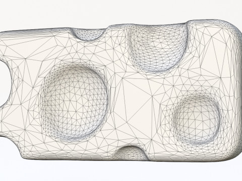 Emoji Cheese 001 3D Model