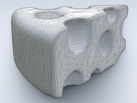 Emoji Cheese 001 3D Model