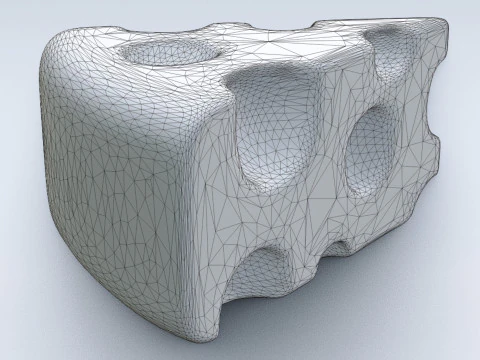 Emoji Cheese 001 3D Model