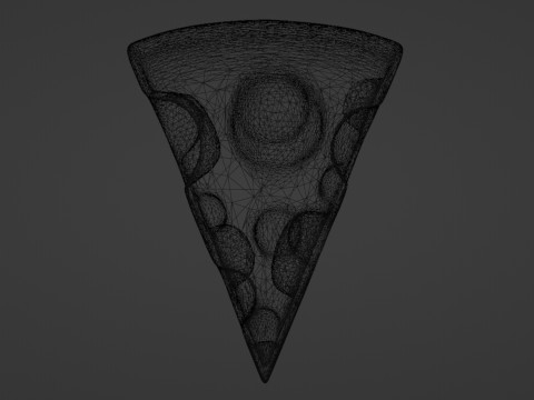 Emoji Cheese 001 3D Model