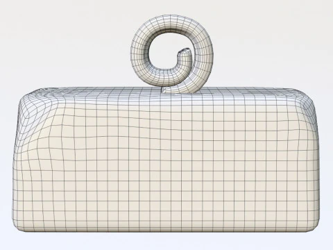 Emoji Butter 001 3D Model