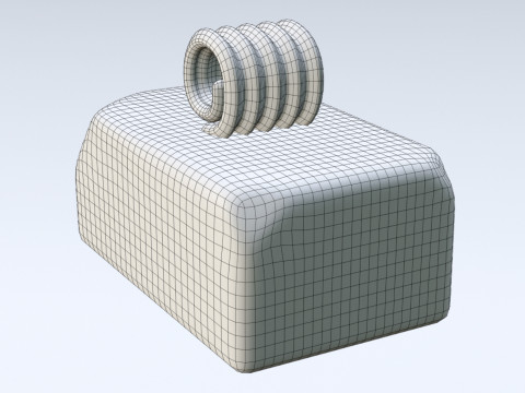 Emoji Butter 001 3Dモデル