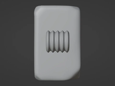 Emoji Butter 001 3D Model