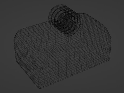 Emoji Butter 001 3D Model