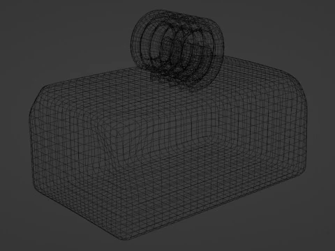Emoji Butter 001 3D Model