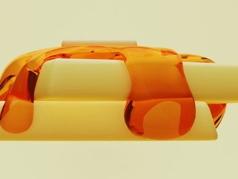 Emoji Waffle 001 3D Model