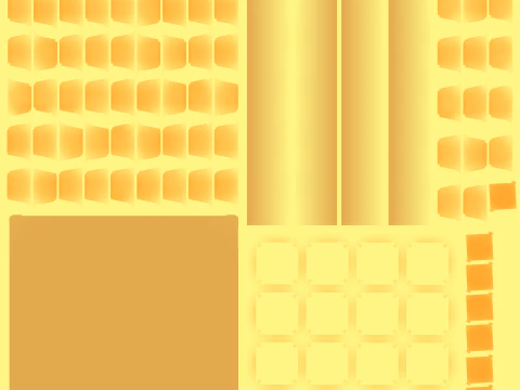 Emoji Waffle 001 3D Model