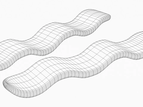 Emoji Bacon 001 3D Model