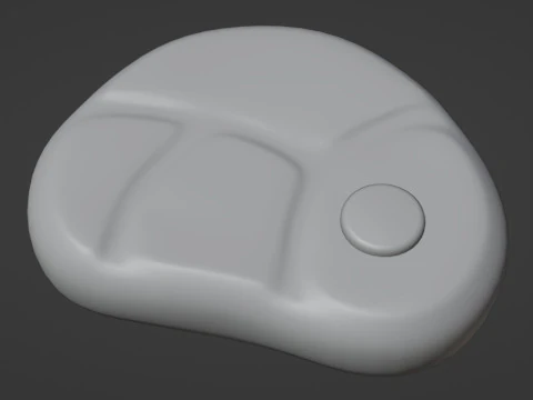 Emoji Red Meat 001 3D Model