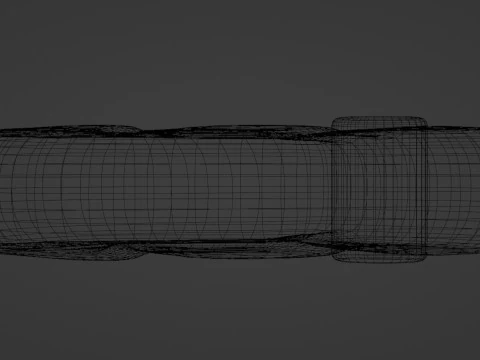 Emoji Red Meat 001 3D Model
