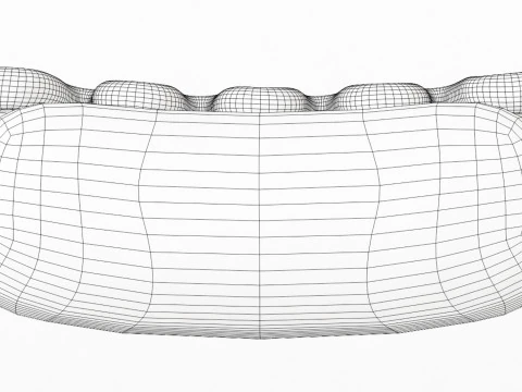 Emoji Hotdog 001 3D Model