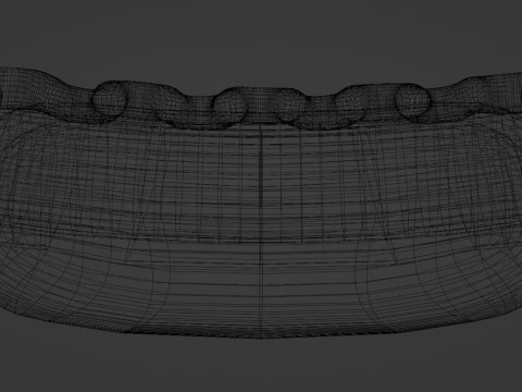 Emoji Hotdog 001 3D Model