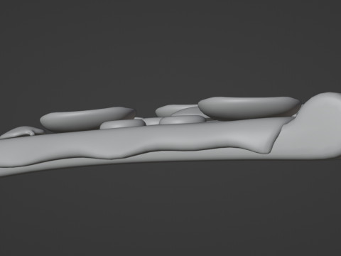 Emoji Pizza 001 3D Model