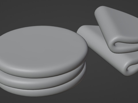 Emoji Flatbread 001 3D 모델