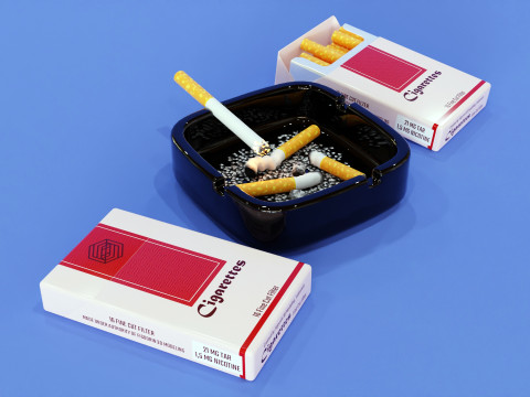Cigarettes 001 3D मॉडल