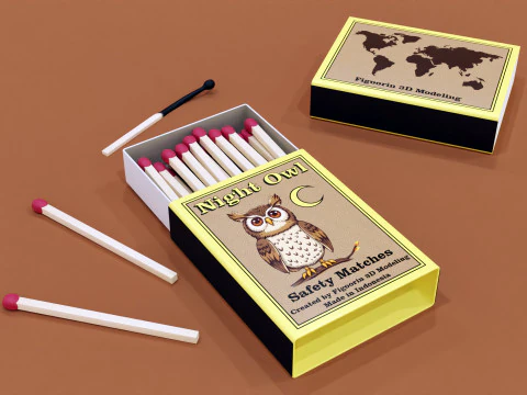 Match 001 3D Model