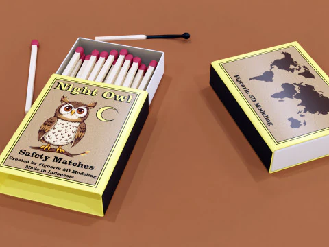 Match 001 3D Model